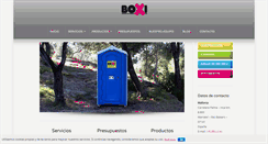 Desktop Screenshot of boxi.es
